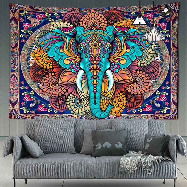 Apportez une touche majestueuse à votre intérieur avec la Tenture Murale Éléphant